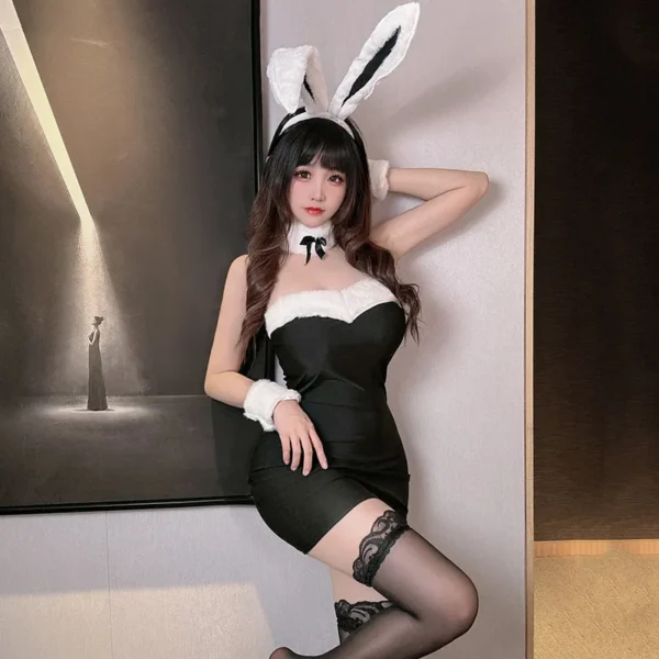 Black Kawaii Bunny Girl - Image 8