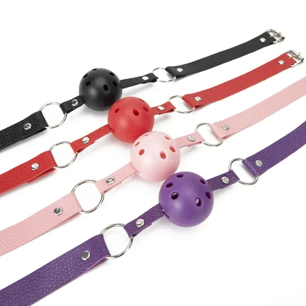 Three-Color Ball Gag - Image 2