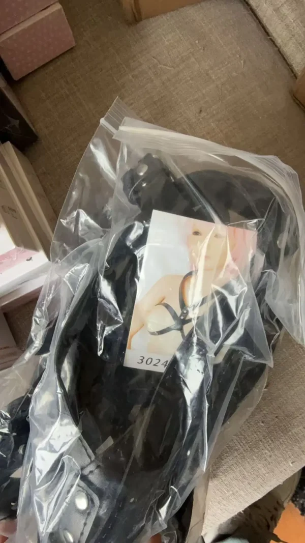 Leather SM off-the-shoulder strap - 图片 3