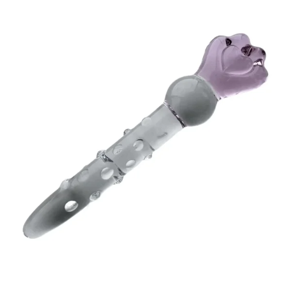 Small-sized cat paw masturbation stick with granular glass - Image 4