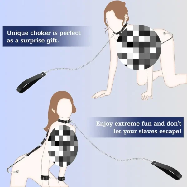 Forcibly bind the metal anal hook - Image 2