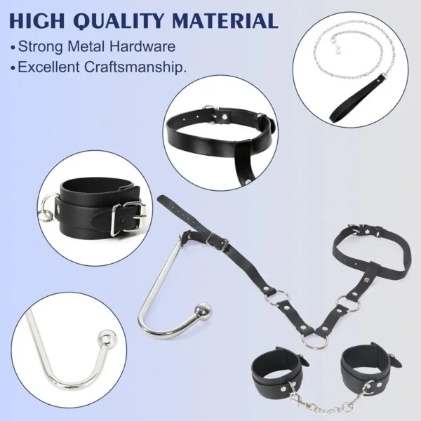 Forcibly bind the metal anal hook - Image 4