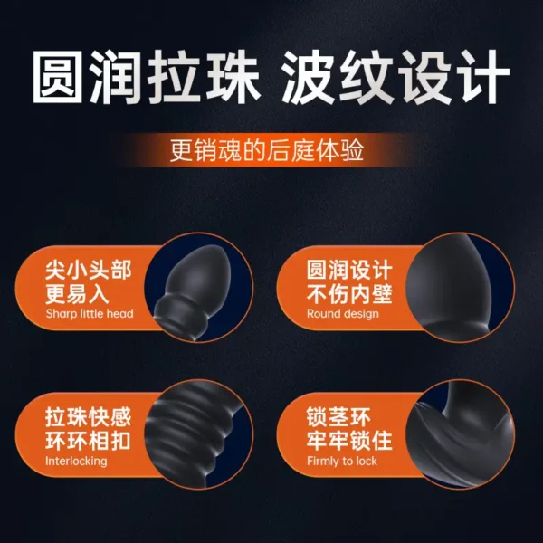 Lock-stem prostate massager - 图片 3