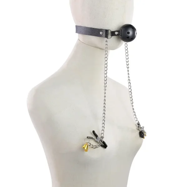 The nipple opening is plugged with bimodal stimulation - Image 5