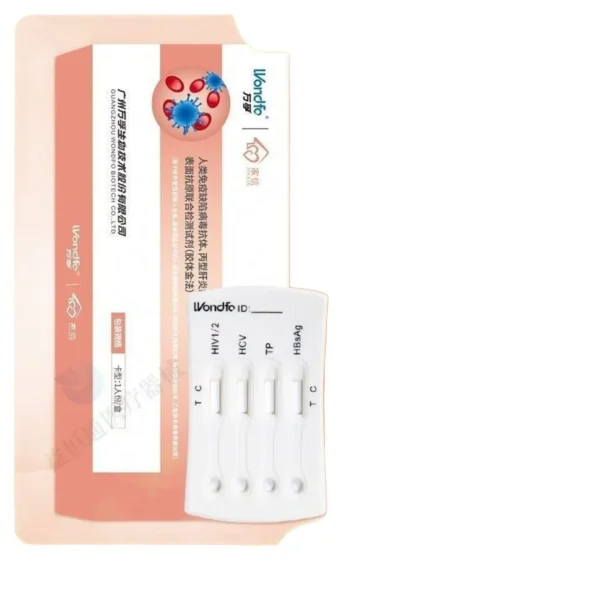 Wanfu HIV, Hepatitis B, Syphilis and Hepatitis C Four-in-One Test Kit - Image 5