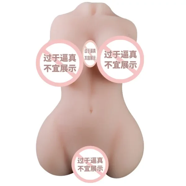 Half-body mold with buttocks and breasts exposed - 图片 3
