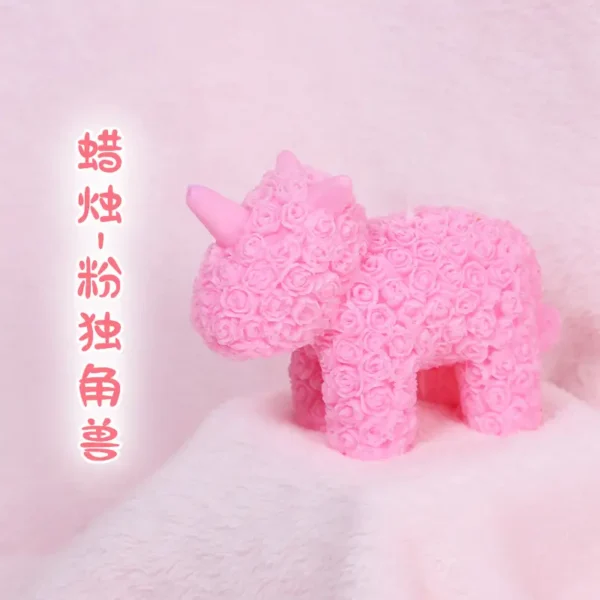 purple unicorn low-temperature candle - 图片 4