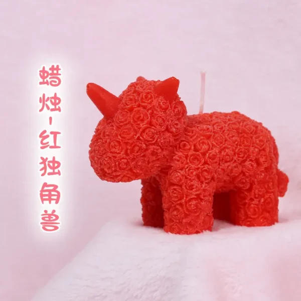 purple unicorn low-temperature candle - 图片 3
