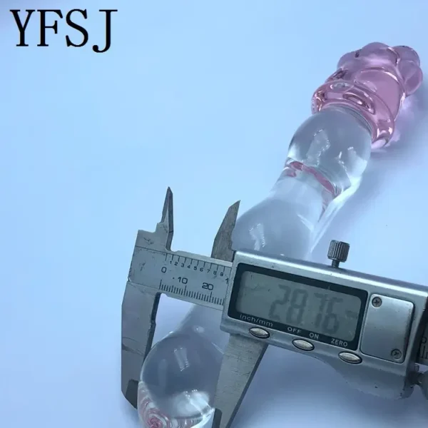 median glass cat paw masturbation stick - 图片 8