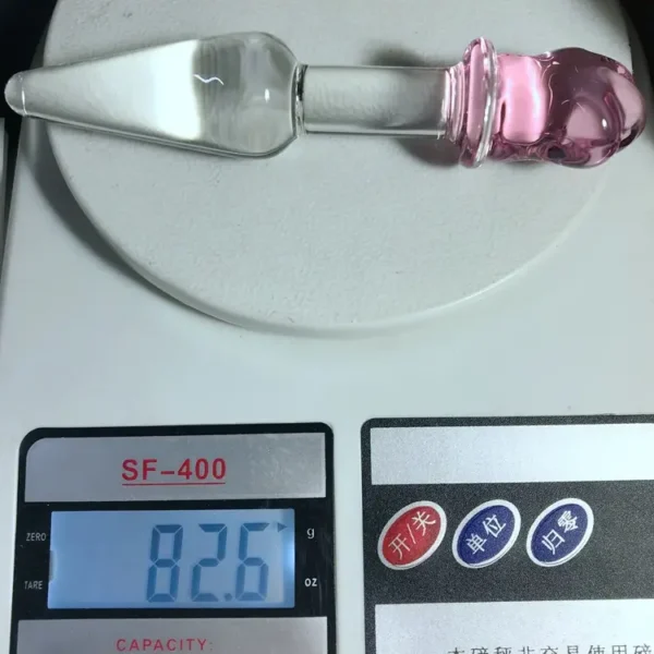 Small glass cat paw masturbation stick - Image 4