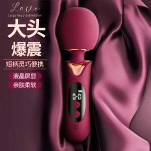 Large-Head AV Vibrator Wand