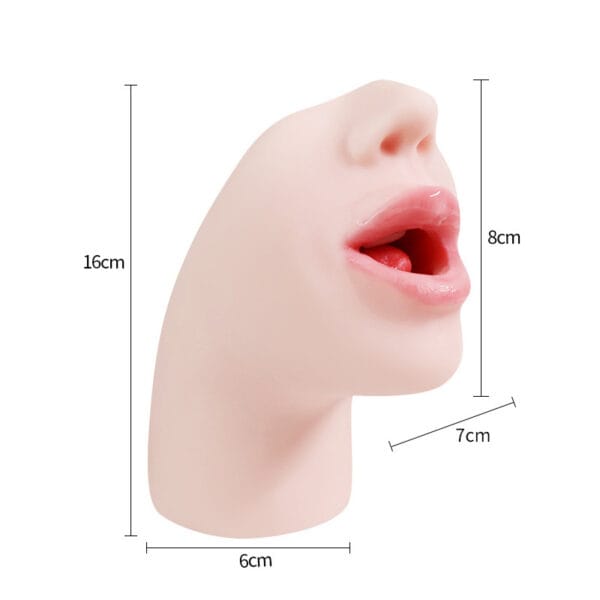 Realistic Oral Masturbator – Deep Throat Design - 图片 5