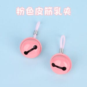 Pink Bell Nipple Clamps
