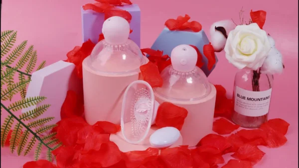 JiYu Wireless Nipple Vibrators – Dual Breast Stimulating Eggs - Image 2