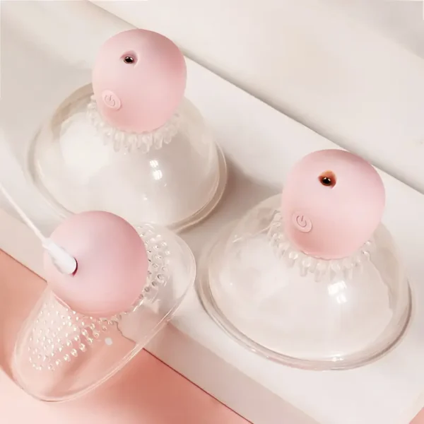 JiYu Wireless Nipple Vibrators – Dual Breast Stimulating Eggs - Image 3