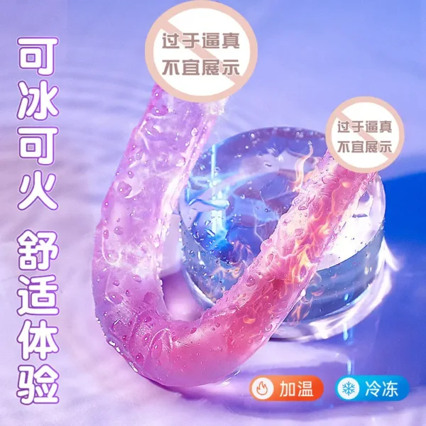 MiJi Double-Ended Giant Realistic Dildo - Image 2