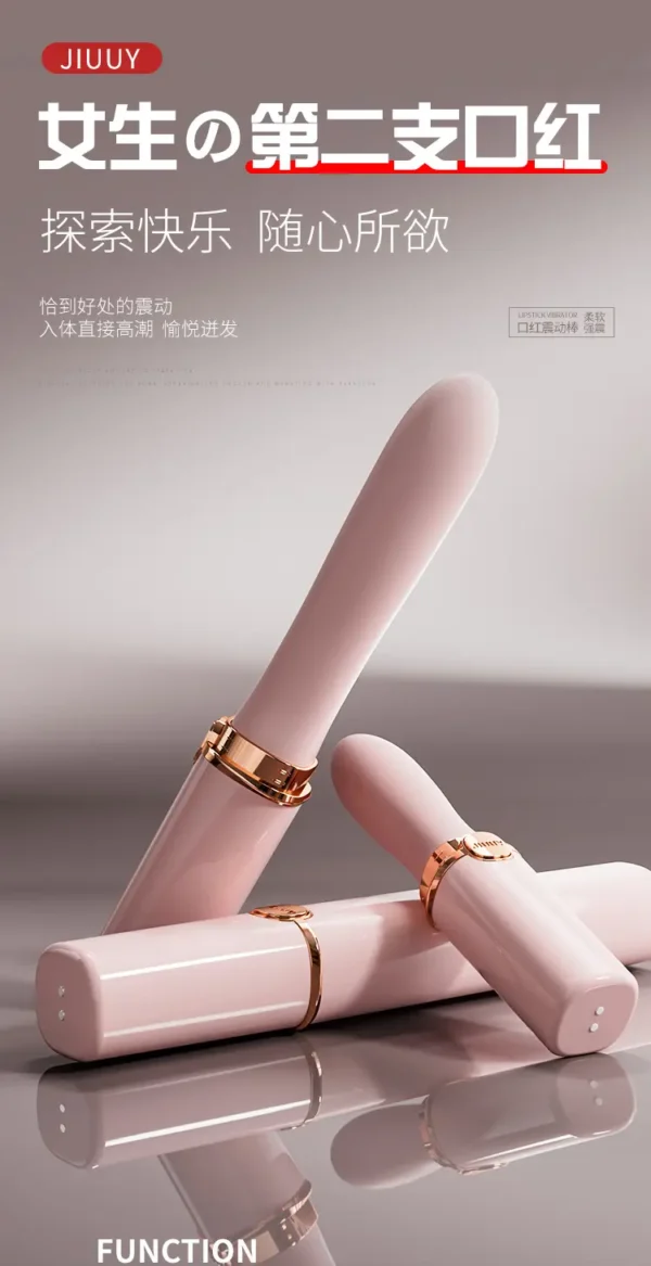 JiYu Lipstick Vibrator – Powerful Multi-Speed Clitoral Stimulator - Image 2