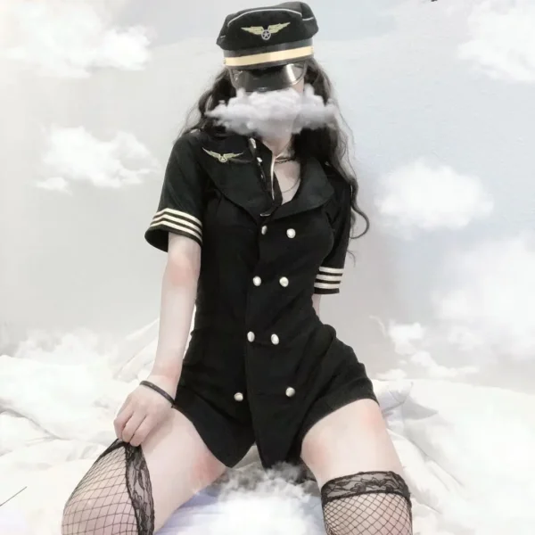 Wuli Rabbit Flight Attendant Uniform - Image 3