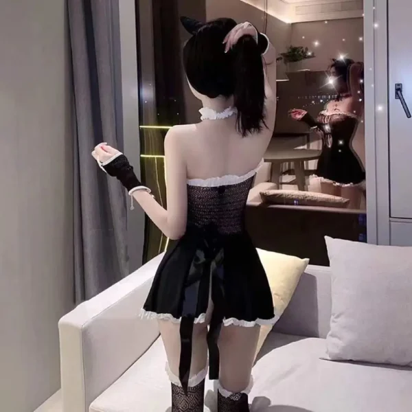 Wuli Rabbit Mesh Skirt - Image 6
