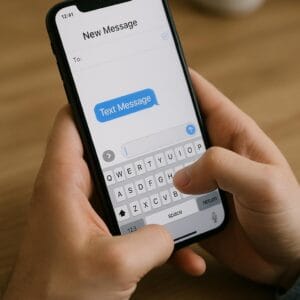 Contact via SMS only, no calls