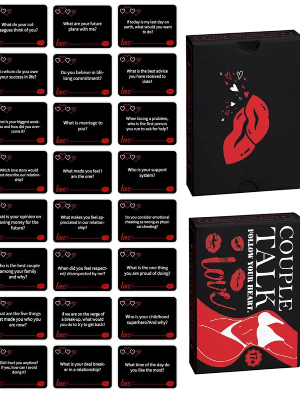50 Flirty Question Cards for Couples