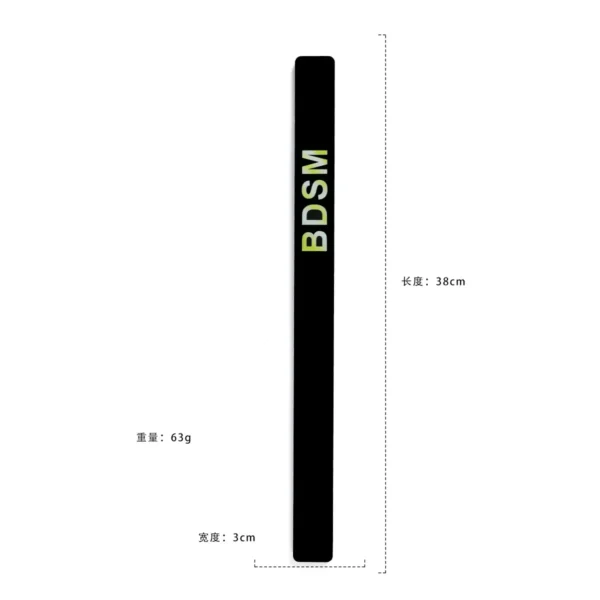 BDSM Acrylic Spanking Paddle - Image 3
