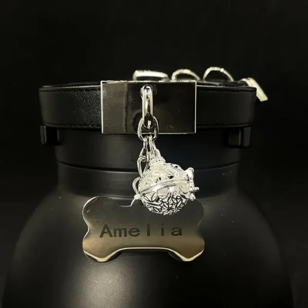 Black Sexy Punk Street Style Bell Choker - Image 3