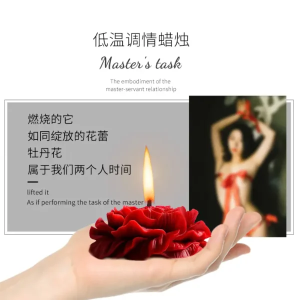 Peony Low-Temperature Candle - Image 3