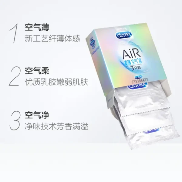 Durex AIR Ultra Thin Condoms (3-Pack) - 图片 3