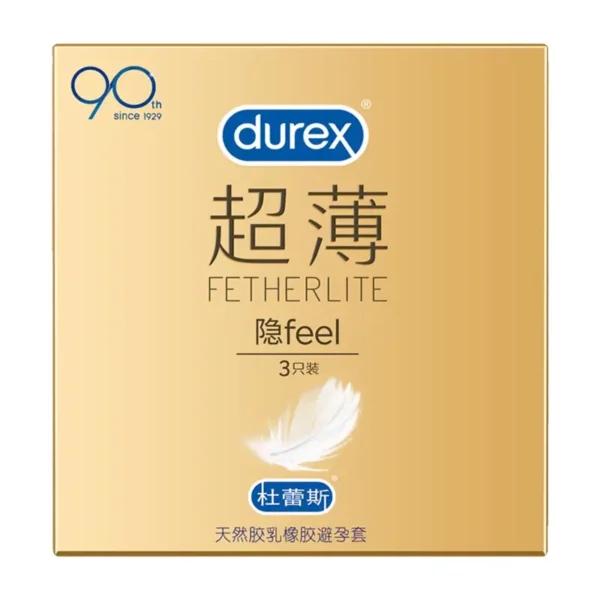 Durex Extra Thin 3-Pack and 2-Pack