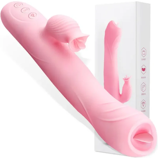 JOKER Automatic Thrusting & Licking Female Masturbator