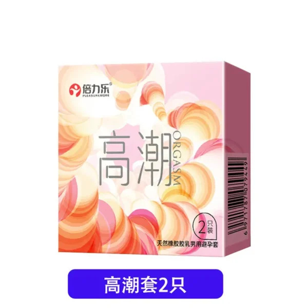 Beili Climax Textured Condoms with Dots (2-Pack)