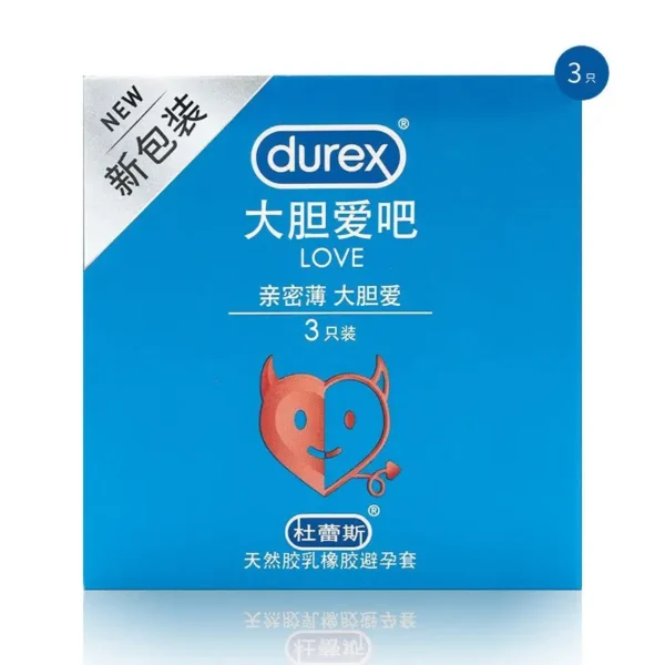 Durex Love Condoms, 3-Pack