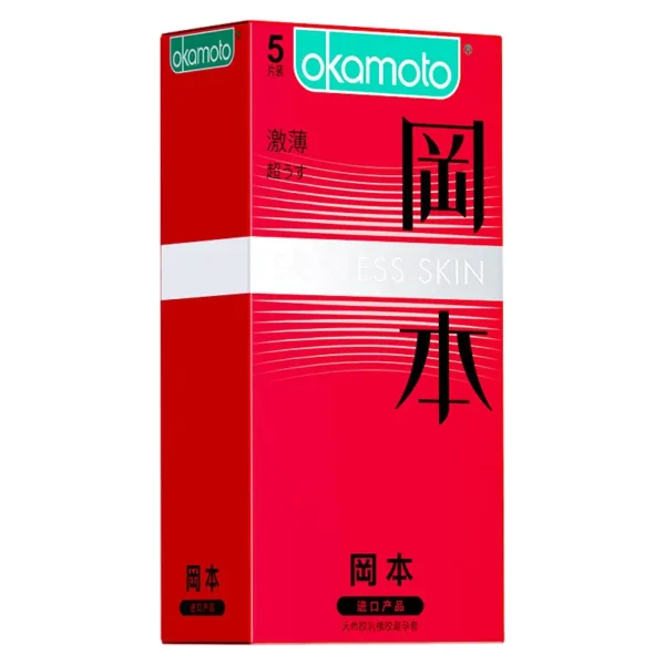 Okamoto Ultra Thin – 5 Condoms / 10 Condoms - Image 2