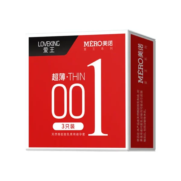 AiWang 001 Ultra Thin Condoms (3 pcs)