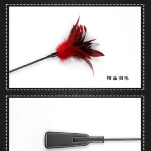 Feather Leather Spanking Paddle