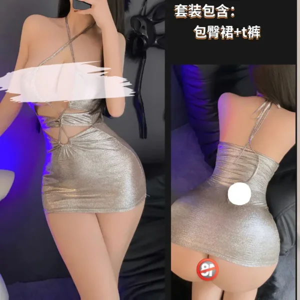 Hot Backless Tight Bodycon Dress - Image 5